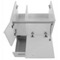 23 Inch Wall Mount Glossy White Bathroom Vanity Cabinet